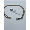 Image 2 : Antique German Silver Double Watch Chain 1920's