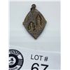 Image 2 : A Nice Old Religious( Lourdes) Medallion with Enamel