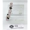 Image 2 : Rose Quartz and Silver Bead Bracelet