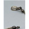 Image 2 : Very Nice Sterkubg abd Turquoise Hearts Necklace