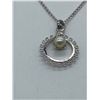 Image 2 : Signed " Coro" Gold Filled Necklace with Real Pearls