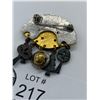 Image 2 : Unusual Brooch. " La Terre Earth" By Liz Claibourn