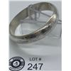 Image 2 : Very Nice Engraved Sterling Bracelet with Safety Chain