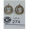 Image 1 : Heavy Quality Sterling Silver  Oval Hoop Earrings