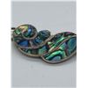 Image 2 : Superb Taxco Sterling 1960's Necklace and Earrings Set.