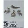 Image 2 : 4 Sterling Charms