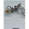 Image 2 : 3 Pairs of Vintage Crystal Earrings