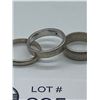 Image 2 : 3 Sterling Silver Rings/Bands