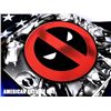 Image 1 : 31cm Deadpool Marvel Wooden Sign