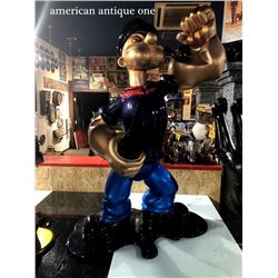 151cm Popeye Life Size Figure Artist Laura Crier art production