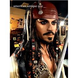 194cm Jack Sparrow / Pirates of the Caribbean Mackle Mannequin Disney License