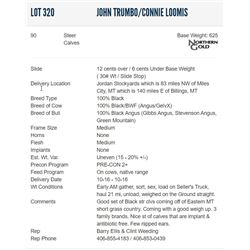 John Trumbo/Connie Loomis - 90 Steers