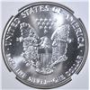Image 3 : 1991 AMERICAN SILVER EAGLE, NGC MS-69