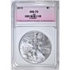 Image 1 : 2015 AMERICAN SILVER EAGLE PNA PERFECT GEM BU