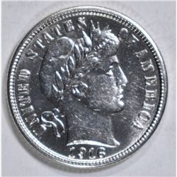 1916-S BARBER DIME  BU