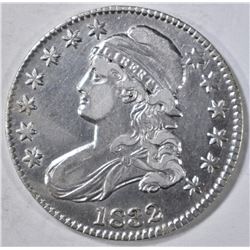 1832 BUST HALF DOLLAR  AU