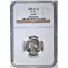 Image 1 : 1955 D/S JEFFERSON NICKEL  NGC MS-64