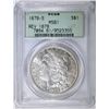Image 1 : 1879-S REV 78 MORGAN DOLLAR  PCGS MS-61