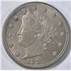 Image 1 : 1883 WITH CENTS LIBERTY NICKEL  BU
