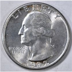 1932 WASHINGTON QUARTER  CH BU