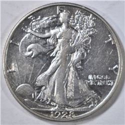 1928-S WALKING LIBERTY HALF DOLLAR  AU