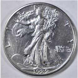 1929-S WALKING LIBERTY HALF DOLLAR  AU/BU