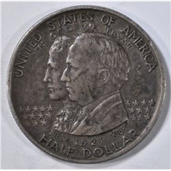 1921 ALABAMA COMMEM HALF DOLLAR  XF