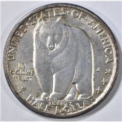 1936-S BAY BRIDGE COMMEM HALF DOLLAR  AU