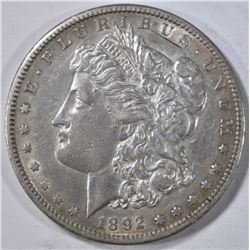 1892-S MORGAN DOLLAR  XF/AU