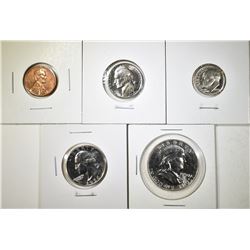 1950 PROOF SET IN 2X2 HOLDERS