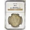 Image 1 : 1925-S PEACE DOLLAR NGC MS-62