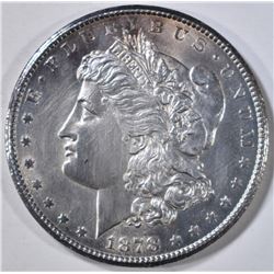 1878-CC MORGAN DOLLAR  BU CLEANED