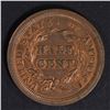 Image 2 : 1851 HALF CENT  CH/GEM UNC