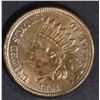 Image 1 : 1861 INDIAN CENT  CH/GEM BU