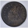 Image 1 : 1877-S SEATED LIBERTY QUARTER  NICE ORIG UNC