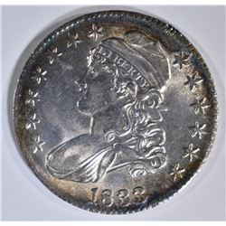 1833 BUST HALF DOLLAR  V CH BU