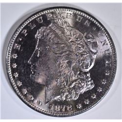 1878-S MORGAN DOLLAR   GEM BU  COLOR!