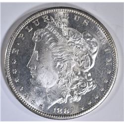 1881-S MORGAN DOLLAR  GEM BU PL