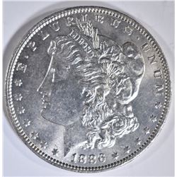 1886-O MORGAN DOLLAR  V  CH BU