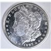Image 1 : 1897-S MORGAN DOLLAR  BU DMPL