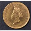 Image 1 : 1855 TYPE 2 $1 GOLD  CH BU PROOF LIKE