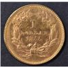 Image 2 : 1855 TYPE 2 $1 GOLD  CH BU PROOF LIKE