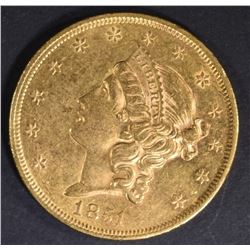 1851 $20 GOLD LIBERTY  NICE ORIG UNC