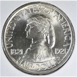 1921 MISSOURI COMMEM HALF DOLLAR BU
