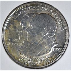 1923-S MONROE COMMEM HALF DOLLAR BU