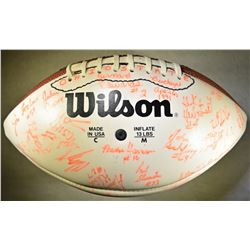 1991 OHIO STATE BUCKEYES AUTOGRAPHED TEAM BALL