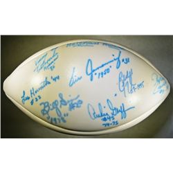 HEISMAN TROPHY WINNERS AUTOGRAPHED FOOTBALL