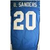 Image 1 : BARRY SANDERS SIGNED WILSON JERSEY
