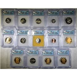 2007 14-PIECE PROOF SET  ICG PR-69 DCAM