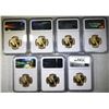 Image 2 : LOT OF 7 NGC GRADED PRESIDENTIAL DOLLARS: